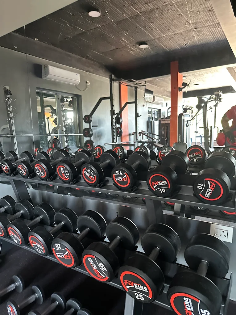 FitKing Dumbbells & Free Weights Section